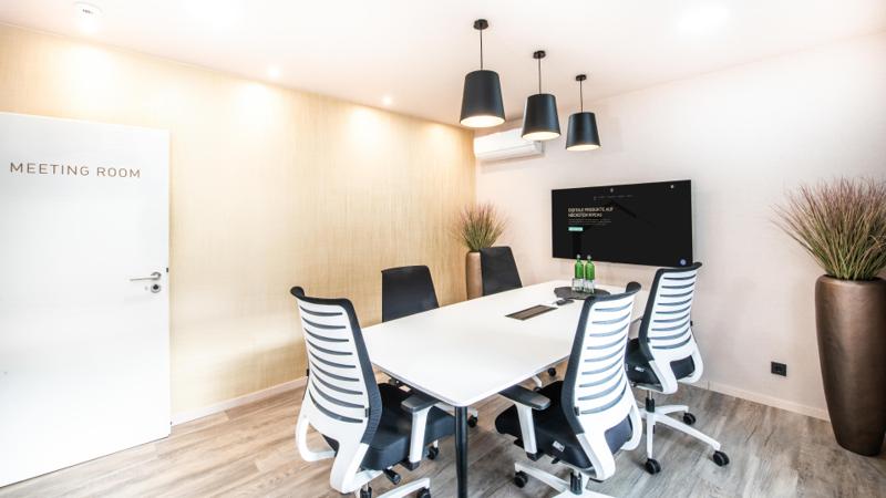 Moderner Besprechungsraum am Standort Langenfeld